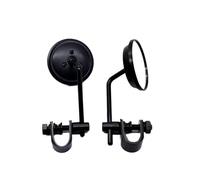 1 Pair 22Mm-25Mm Convex Clip Universal Motorcycle View Mirror Round Rearview Mirror