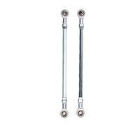 1 Pair 275mm 8mm Steering Shaft Tie Rod Steel Alloy High Hardness for Go Kart Drift Trike ATV Quad Mini Bike