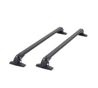 1 Pair/2pcs Universal Vehicle Car Roof Mounting Rack Rail Bar Black Aluminum Luggage With Lock Top Rack Car Roof Bars Cross(2pcs 105cm)