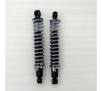 1 Pair 320mm 7mm Spring Rear Shocks Absorbers For CB400/SF CX500 CT110 Load Bearing Design(Balck body)