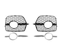 1 Pair 51117176277 51117176278 Front Bumper Fog Lamp Grille Side Mesh Grille ABS Car Accessories Car For X6 E71 E72