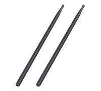 1 Pair 5A Drum Sticks Carbon Fiber Drumsticks Percussion Instrument Supplies for Student Adult Black