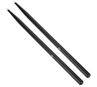 1 Pair 5a Drum Sticks, Maple Anti Slip Electronic Drumsticks Instruments Accessories for Band Beginner Practice Performances (Black)
