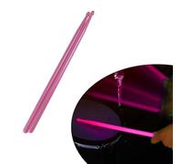 1 Pair 5A Luminous Drumsticks, Glow in The Dark Stage Fluorescent Drum Sticks for Drummers, Blue/Green/Pink, 385mm/15.1 Inch