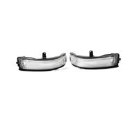 1 Pair 68402096AA & 68402097AA Left & Right Side Rearview Mirror Turn Signal Light ABS + Clear PC for Dodge Ram 1500 DT 2019-24