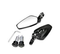 1 Pair 7/8" 22mm Motorcycle Rearview Mirrors Universal Scooter Bar End Handlebar Mirror Rear View Accessories Motorcycle Rear View Rearview Mirrors