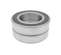 1 Pair 7203 7203C 2RZ P4 DT DB DF A 17x40x12 Angular Contact Bearing high Speed Spindle ABEC 7(7203C-2RZ-P4-DBA)