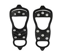 1 Pair 8 Teeth Anti-slip Ice Snow Shoe Walk Cleats Grips Crampon Traction M