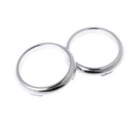 1 Pair ABS Chrome Front Fog Light Lamp Cover Trim For Ford Focus 2 Mk2 2009-2012 Feb20 Drop Ship Dropshipping