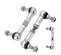 1 Pair Adjustable Air Suspension Rod Lowering Links Compatible With BMW F11 E61 E39 X5 X6