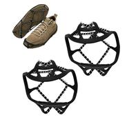 1 Pair Anti-Slip Shoes Ice Grips, Walking Traction Device, Silicone Spring Shoe Covers, Outdoor Anti-Slip Shoe Covers, Strengthen Walking Grip, Suit for Winter Outdoor Activities