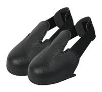 1 Pair Anti-Smash Overshoes Steel Toe Inserts with Elastic Strap for Toe & Metatarsal Guard, Safety Shoe Covers for Safety Boots, Safety Footwear