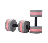 1 Pair Aqua Dumbbells Water Pool Exercise Lightweight, Foam Dumbbells For Aqua Aerobics Water Resistance, Aquatic Barbell Suitable For Fitness Swimming Pool Exercise And Water Aerobics