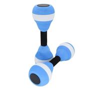 1 Pair Aquatic Exercise Dumbbells, High-density EVA Foam Water Dumbbells for Pool Exercise Aqua Aerobics, Aqua Fitness Barbells, Water Barbells for Fitness Bodybuilding Training Yoga Weight Loss