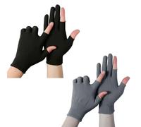 1 Pair Arthritis Compression Gloves, Fingerless Hand Support for Men and Women Improves Circulation, Relieves Rheumatoid and Osteoarthritis Pain Comfortable, Durable Wrist Support for Daily Use