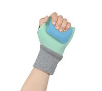 1 Pair Autism Gloves with Detachable Pillow for ADHD Cerebral Palsy Special Needs Anti-Biting Gloves