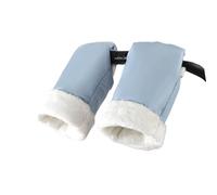 1 Pair Baby Strollers Handle Gloves Soft Interior Handmuffs Wide Compatibility Washable Polyester Hand Warmer Waterproof Mitts