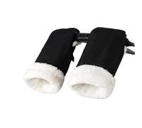 1 Pair Baby Strollers Handle Gloves Soft Interior Handmuffs Wide Compatibility Washable Polyester Hand Warmer Waterproof Mitts