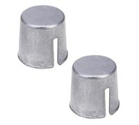 1 Pair Battery Post Shims Car Battery Terminals Adapter For Positive Or Negative Posts Converter Lead Cap Sleeves Car Battery Pile Terminals Repair Shims Anode Cathode Metal Adapter Cable End Kits
