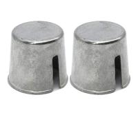 1 Pair Battery Post Shims for Positive or Negative Post Car Battery Pile Terminals Adapter Positive and Negative Converter Lead Cap Sleeves