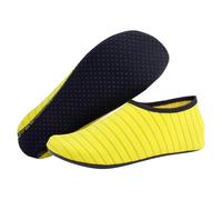 1 Pair Beach Shoes Ant-Slip Quick Dry Barefoot Socks Water Sports Comforatable Surfing Underwater Sneaker Children Yellow M