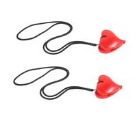 1 Pair Bib Holder Clips Durable Strap Clips for Stroller Lost No Mess Clamp Tool for Bibs and Pacifiers Essential Pram Accessories