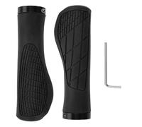 1 Pair Bicycle Handlebar Grips, Ergonomic Handlebar Grips Bicycle, Non-Slip Handlebar Grips, Soft Rubber Bike Handlebar Grips, Mountain Bike Handlebar Grips, for 22.2mm MTB Bike City Bike Road Bike