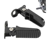 1 Pair Bike Pedals, Aluminium Alloy Bike Pegs, Sturdy Pegs for Ebike, Mini Folding Accessories for Mountain Electric Pedals