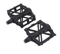1 Pair Bike Pedals Black Professional Aluminum Alloy Bicycle Platform Pedal for Road Mountain Bike