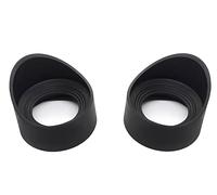 1 Pair Binocular Eye Cup, 42-46mm Eyepiece Shield Rubber Eye Guards Microscope Eyepiece Covers