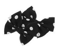 1 Pair Black Bow Shoe Charms with Detachable Design, Stylish Cloth Wedding Bridal Shoe Clip Featuring Versatility and Fashion Trend for Women on Dates and Work