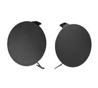 1 Pair Black Front Bumper Tow Hook Eye Cover Cap Left Right For Toyota RAV4 US Version 2013 2014 2015 53286-0R060 53285-0R060