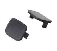 1 Pair Black Front Left & Right Bumper Tow Hook Eye Cover Cap Replacement 52128-47010 52127-47020 for Toyota 2010-2012