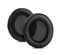 1 Pair Black Replacement Ear Pad Pillow Covers Compatible with LEVIN Wireless Over Ear Bluetooth Headphones Ear Cushions (HB-01)