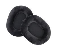 1 Pair Black Replacement Ear Pads for ATH-MSR7/M50X/M50/M40X/M40/M30-10x8x2cm Velvet Memory Foam Cushions, Noise Reduction Comfortable Ear Covers for Enhanced Sound Quality