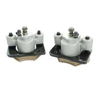 1 Pair Brake Caliper W/Pads Silver Compatible With Arctic Cat Alterra | Fits Alterra 250 300 350 400 450 500 550 650 700 1000; Includes Pads; Model A02G