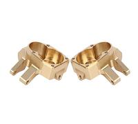 1 Pair Brass Heavy Duty Steering Knuckle Fit for Axial Capra1.9 SCX10 1/10 RC Car