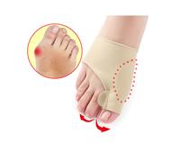 1 Pair Bunion Corrector Toe Sleeve with Gel Separator - Hallux Valgus Straightener & Big Toe Realignment Orthotics, One Size