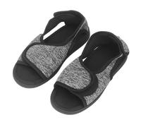 1 Pair Bunion Swollen Feet Shoes, Gout Postoperative Soft Sole Shoes Diabetic Foot Slippers for Pregnant Women and Older Persons (Metro)