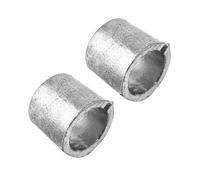 1 Pair Car Battery Terminal Converter Post Adaptors Sleeves, Made with High Strength Metal for Maximum Durability, Including 1 Pc Negative and 1 Pc Positive, Designed for and