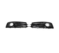 1 Pair Car Front Bumper Fog Light Grill Grille Cover Fog Lamp Cover Frame Lamp Hoods Compatible For Audi A3 8P S-Lines 2009-2012 2010 2011
