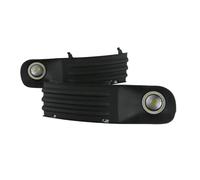 1 Pair Car Front Bumper Fog Light Grille Angel Eye Grill Fog Lamp With Wiring Harness For VW For Transporter For T5 T28 T30 2003-2009 Fog Light Grill