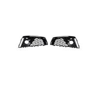 1 Pair Car Front Bumper Fog Light Lamp Grill Grille Honeycomb For A4 B9 S-LINES S4 2019 2020 8WD807681J