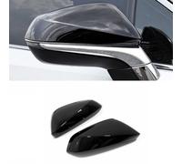 1 Pair Car Wing Mirror Cover Cap for Lexus RX 450/NX 300 2016-2021, Car ABS Door Wing Mirrors Caps Replacement Rearview Side Mirror Covers Trim,C/Glossy-Black