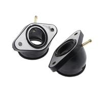 1 Pair Carb Intake Manifold Joint Boot Carburetor Interface Adapter Compatible With XV400 500 535 ATV