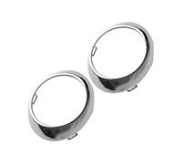 1 Pair Chrome L+R Front Fog Lamp Frame Light Bezel Ring Cover Compatible for Mercedes-Benz W251 R-Class 2006-2010 2518850374 2518850474