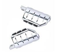 1 Pair Chrome Motorcycle Foot Rest Pegs Pedal Highway Pegs For Touring Road King Road Glide Electra Glide Street Glide
