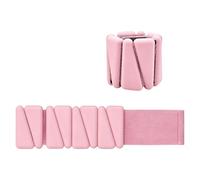 1 Pair Comfortable Fit Exercise Band for Arm Legs and Ankles Features Iron Block Suitable Various Workout Intensities Adjustable Wrist Weights