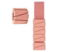 1 Pair Comfortable Fit Exercise Band for Arm Legs and Ankles Features Iron Block Suitable Various Workout Intensities Adjustable Wrist Weights