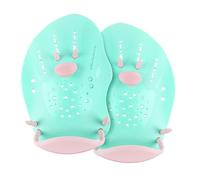 1 Pair Comfortable Fit Water Exercise Gear Adults S Assist Hand Paddles Flexible Silicone Swim Fin Swimming Assist Fins